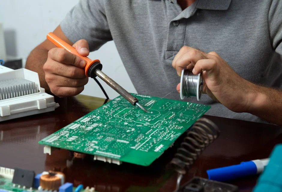 Appliance repair workshop